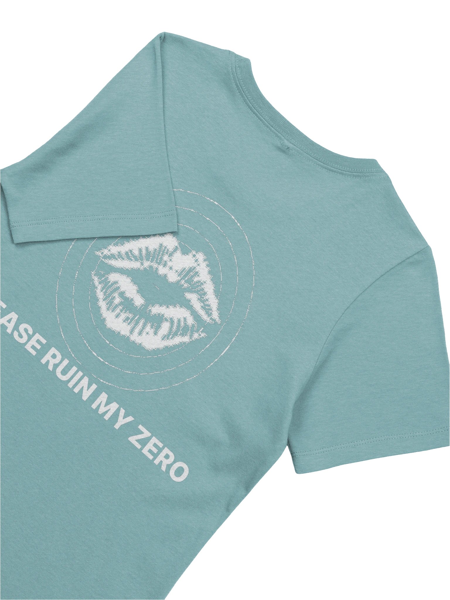 No ShopCo Women's Heather Blue Lagoon Tee - White Artwork product image (6)