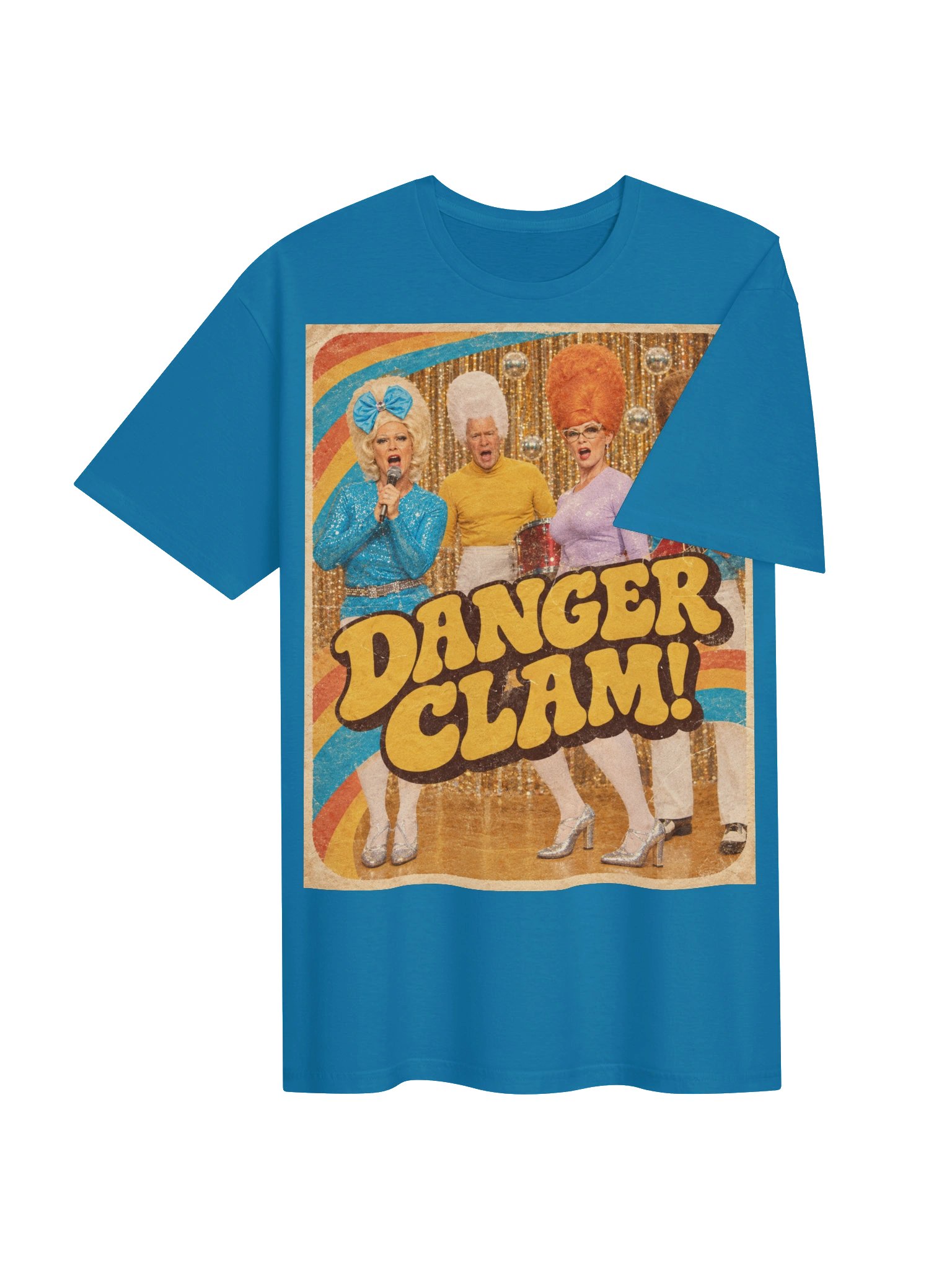 DANGER CLAM! | VINTAGE EDITION | The Official Retro Flux TV T-Shirt | Gildan Unisex Softstyle product image (54)
