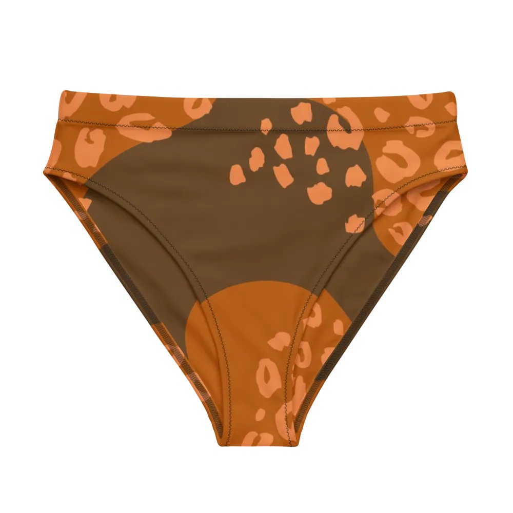 Flowing Orange All-Over Bikini Bottoms product image (1)