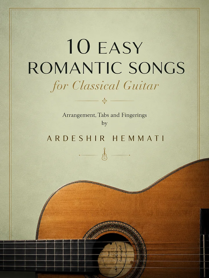 10 Easy Romantic Songs For Guitar product image (1)
