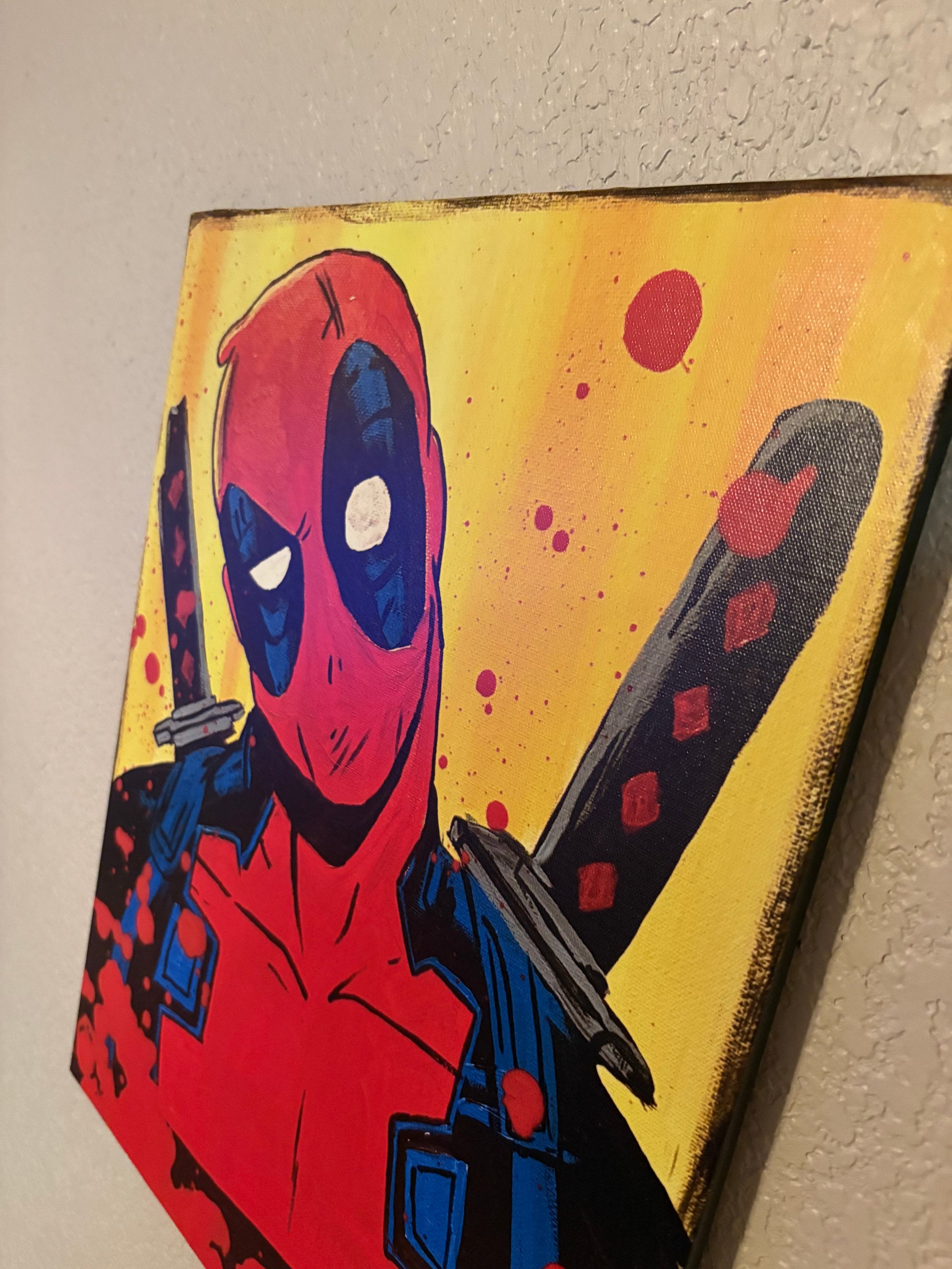 Canvas Print DeadpoolHead-cocked product image (4)