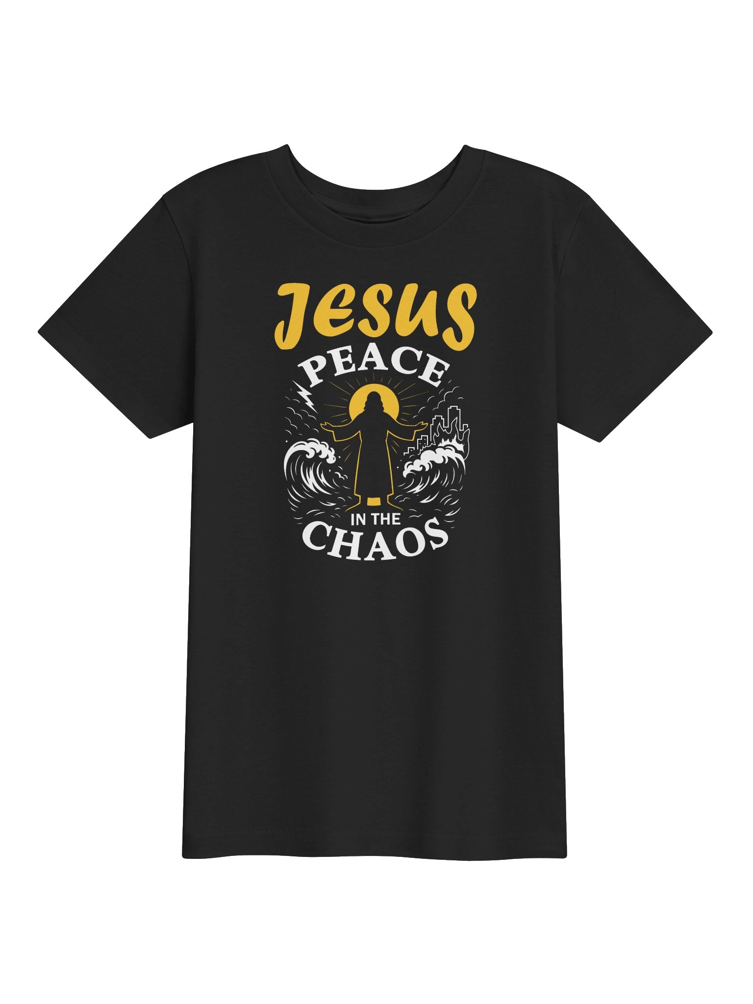 Jesus Peace in the Chaos Youth Tee product image (1)
