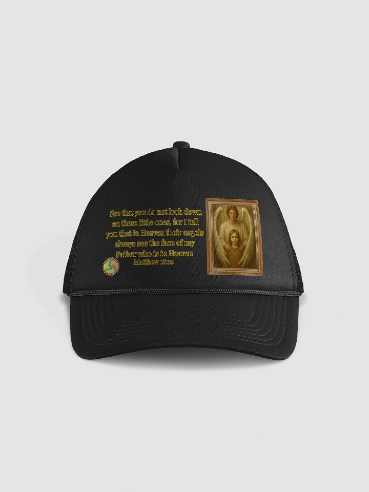 Angels Watch Over Them (Female) Valucap Foam Trucker Hat product image (1)