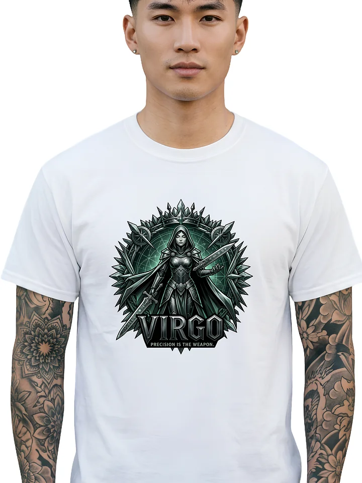 Virgo Zodiac Gothic Streetwear Graphic Tee product image (44)