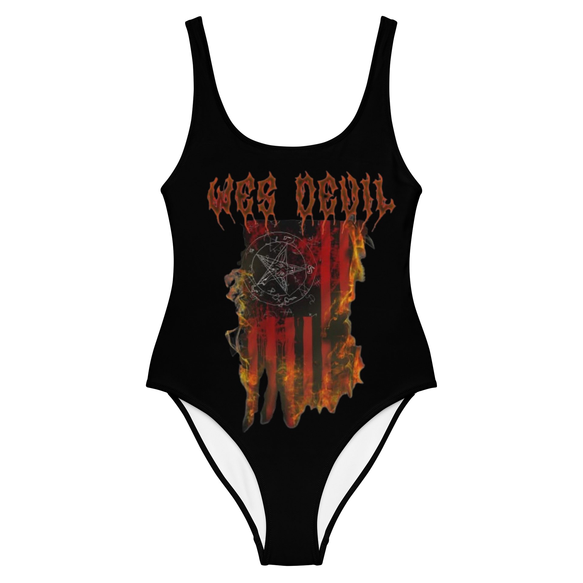 Wes Devil One Piece Swim Suit product image (2)