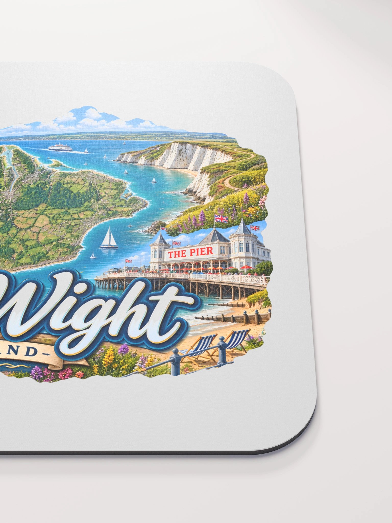 Isle of Wight Scenic Island Mouse Mat product image (5)