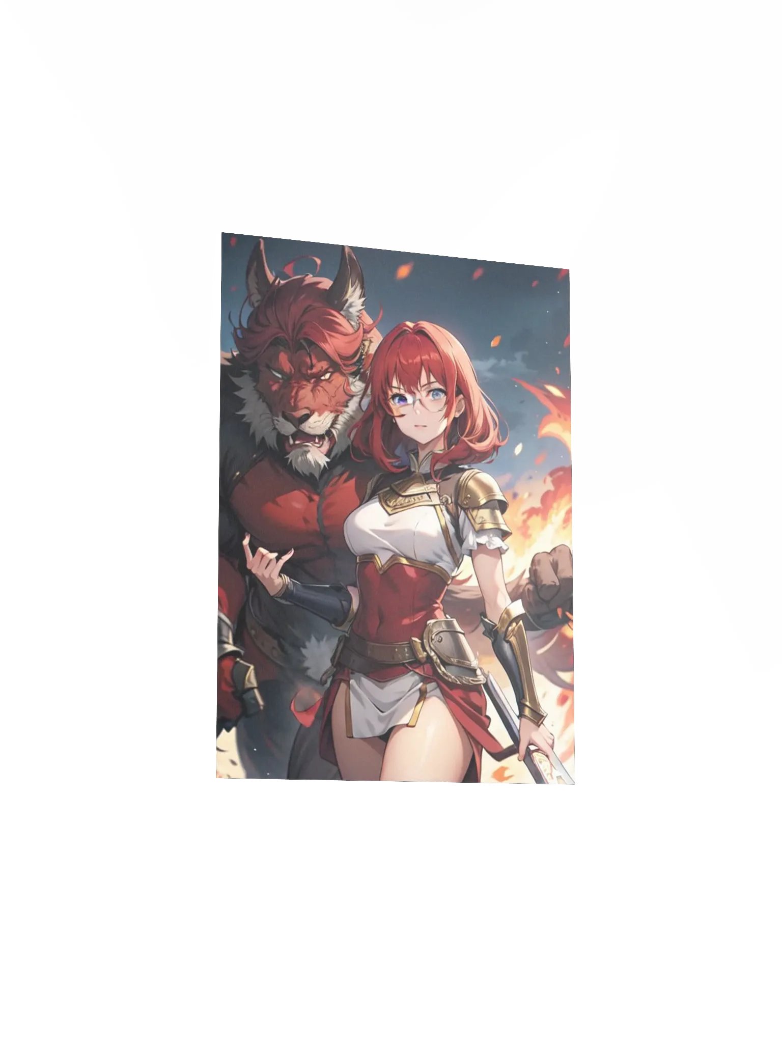 Red K Warrior Poster product image (21)