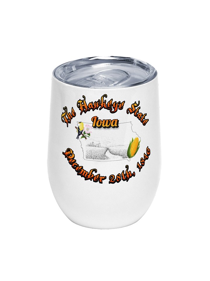Iowa - USA State Wine Tumbler product image (1)