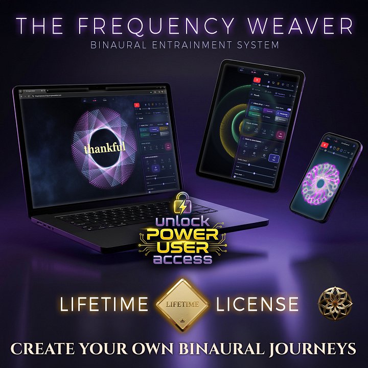 The Frequency Weaver: Lifetime Power User License product image (1)