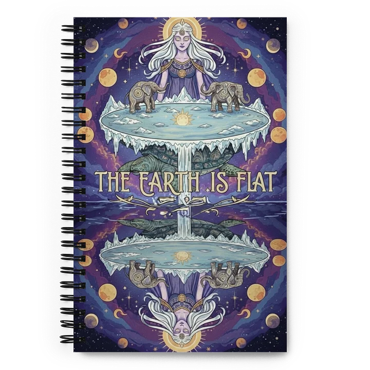 Celestial Flat Earth Notebook product image (1)