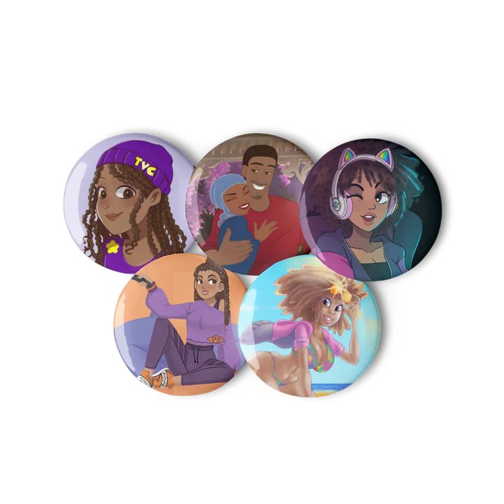 TVC Birthday Pin Set! product image (1)