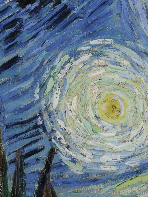 The Starry Night - Van Gogh - 663Mb HD - 44.567 pixels - digital download product image (3)