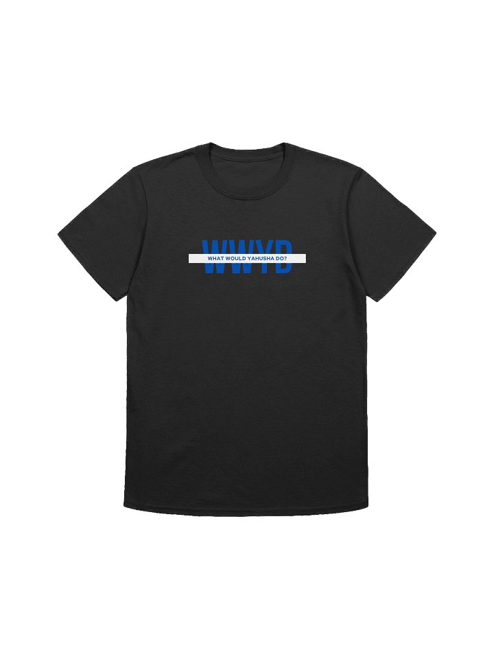 WWYD Blue Ink Black T-shirt product image (1)