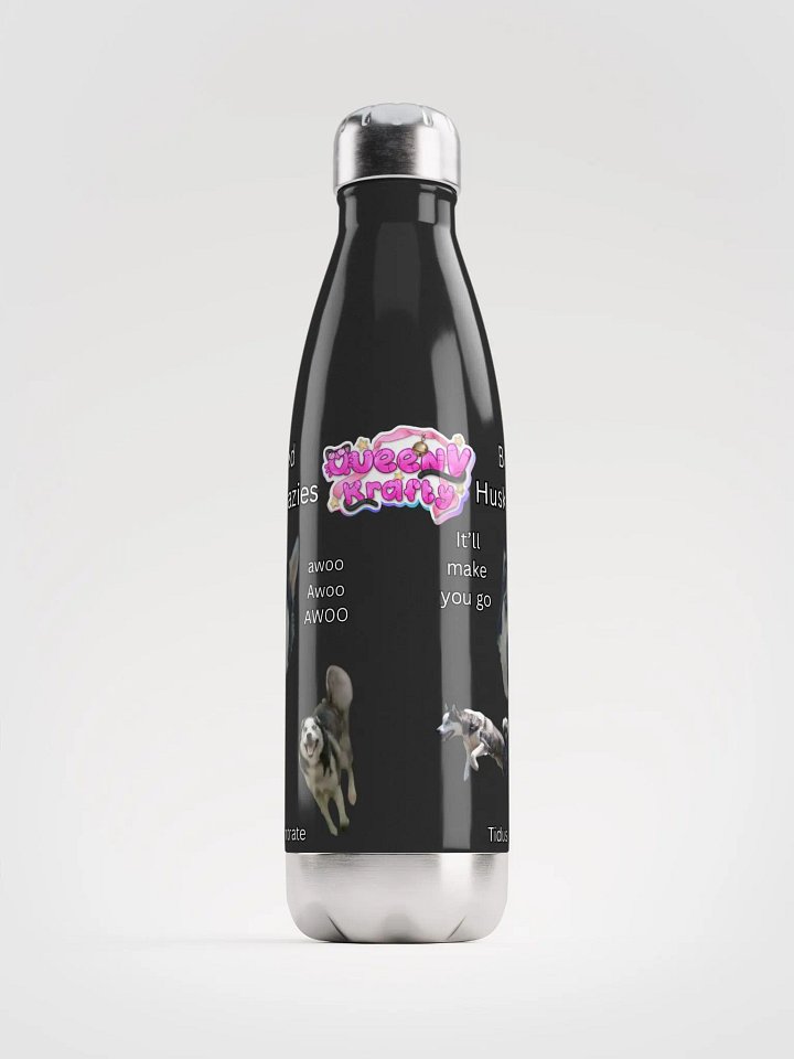 Husky Crazies Water Bottle product image (1)