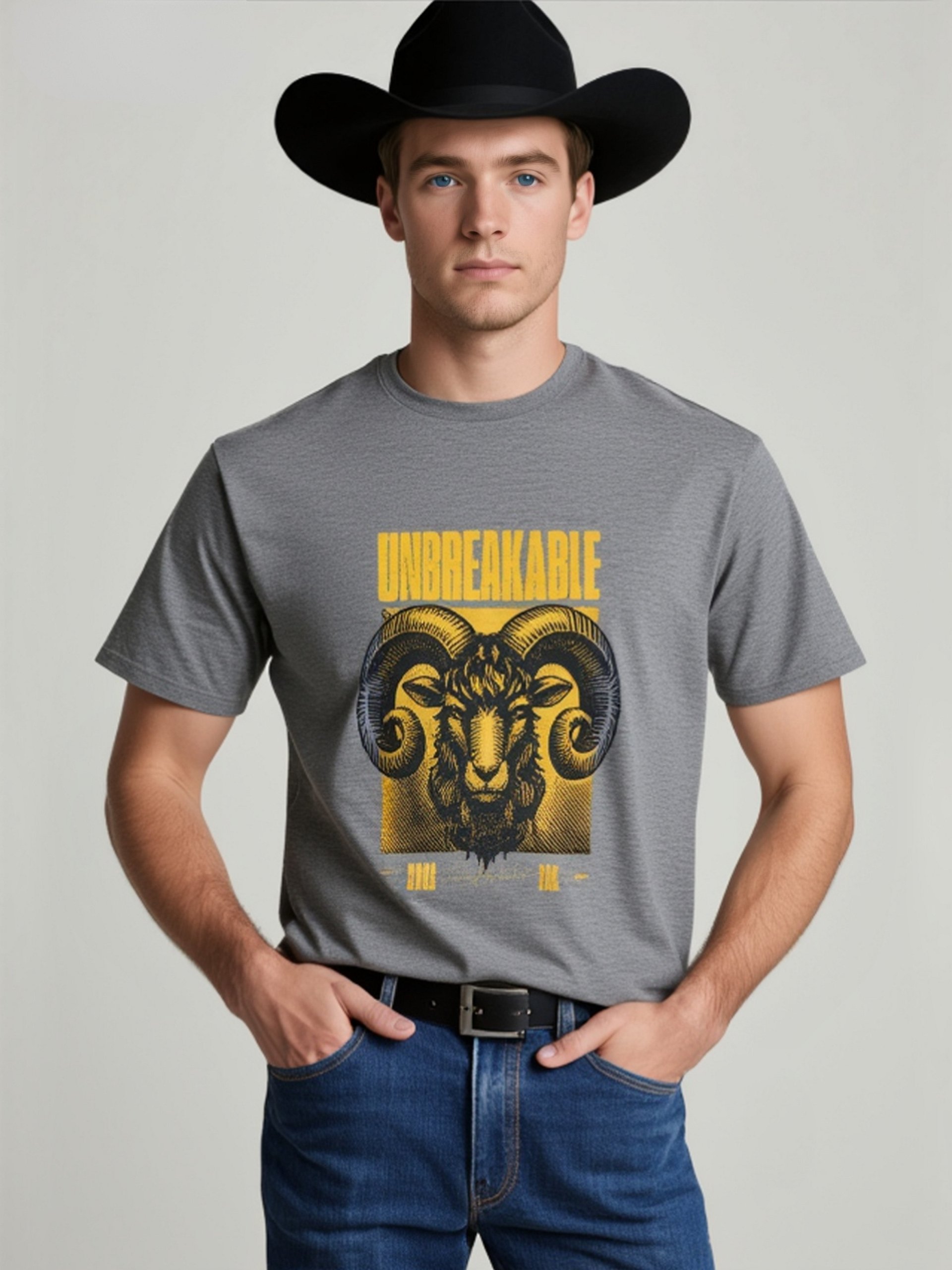 Unbreakable Ram Head Graphic Tee product image (2)