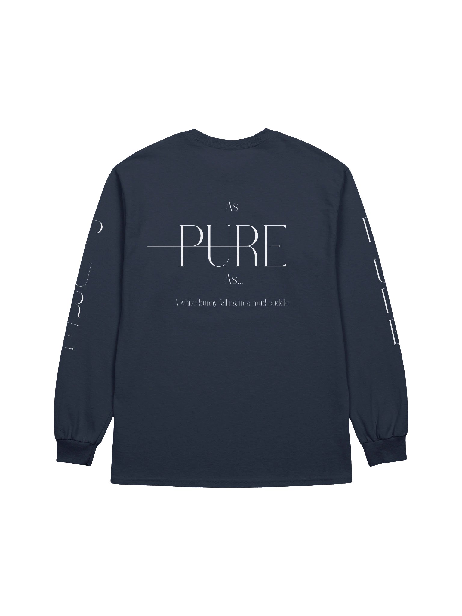 Scribbled Style Long Sleeve Tee product image (2)
