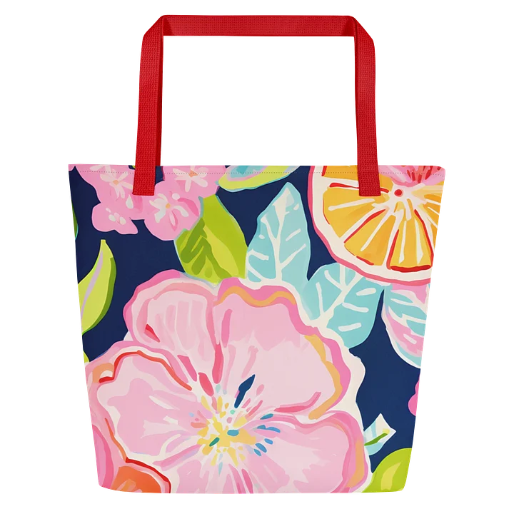 Citrus Bloom Tote Bag product image (4)