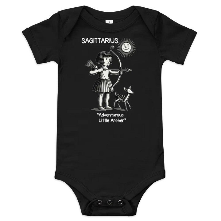 Adventurous Little Archer Baby Onesie product image (1)