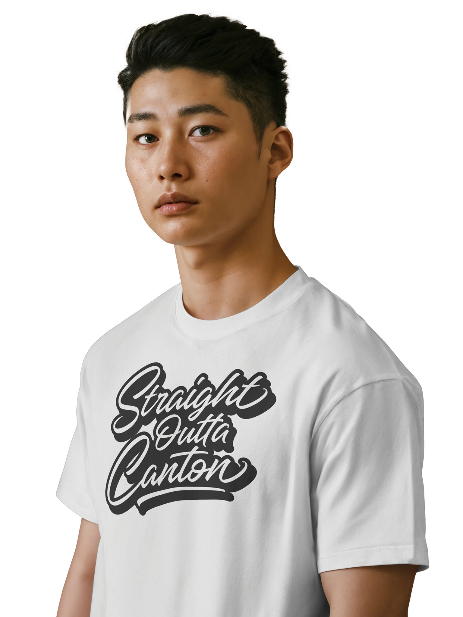 STRAIGHT OUTTA CANTON (Outline) Unisex T-shirt product image (6)