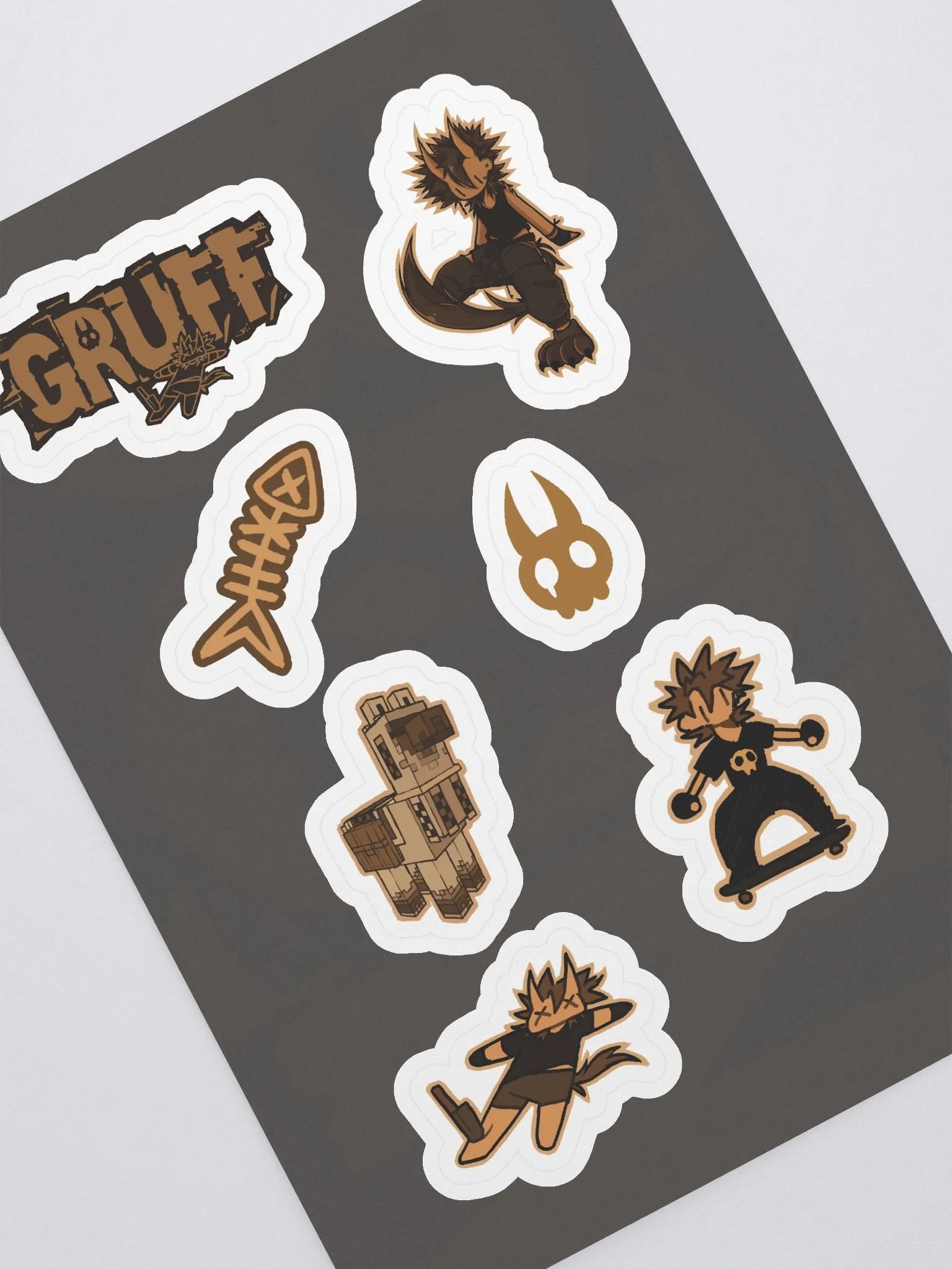 GRUFF Sticker Pack product image (1)