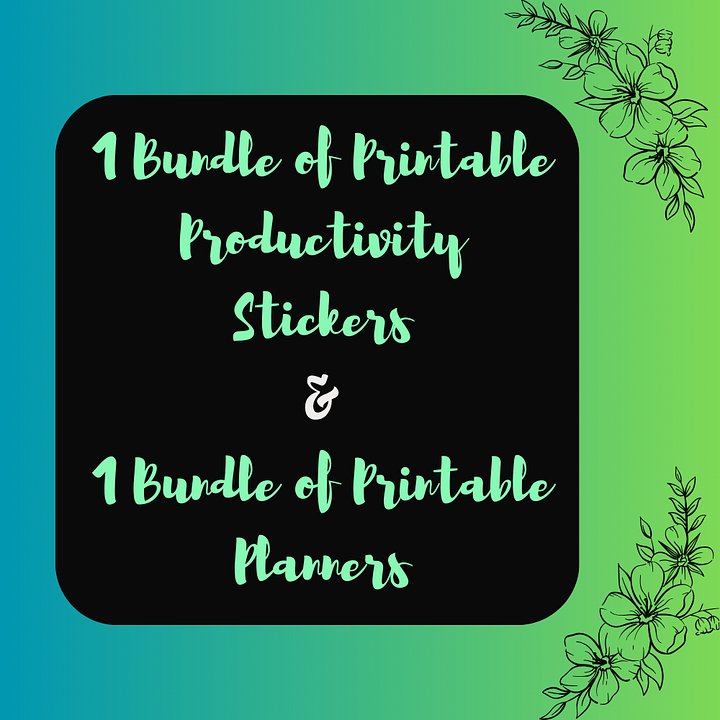 2 Bundles of Printable Package product image (2)