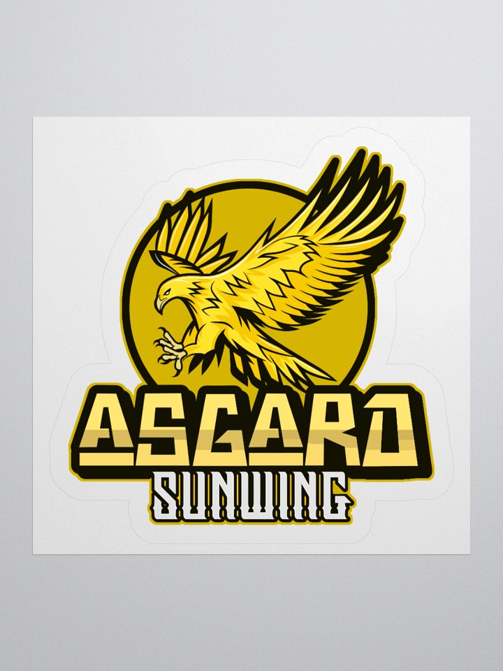 ASGARD SUNWING CREST DECAL product image (2)