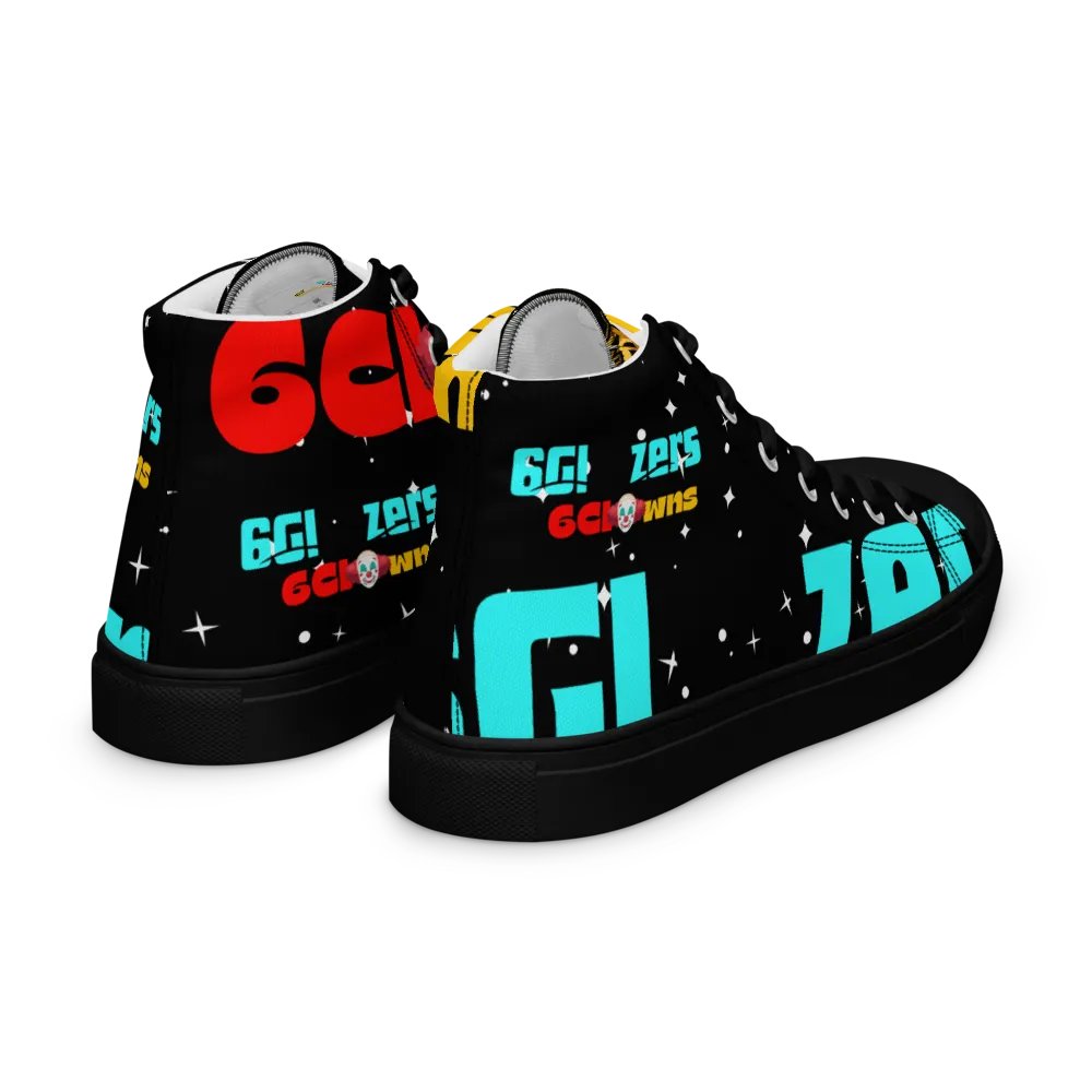 DA6iXXWRLD X 6IXX 1'S DARK SIDERS HIGH TOPS 6GLAZERS & 6CLOWNS product image (11)