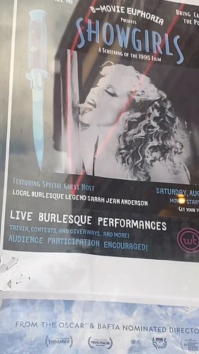 This Saturday at @wealthytheatre join me and @b_movie_euphoria for a very special showing of Showgirls!! We stuck a burlesque...
