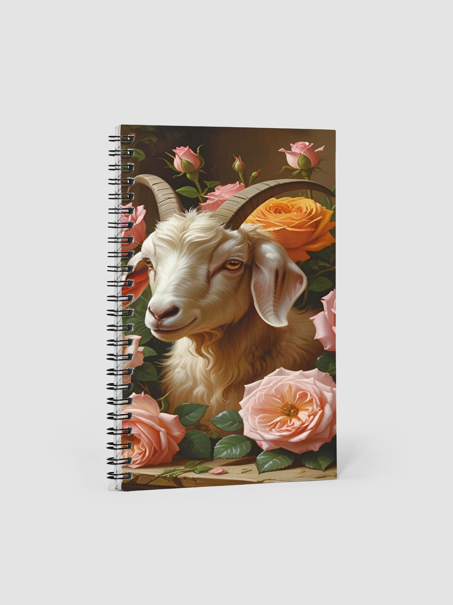 Horns & Roses Spiral Notebook product image (2)