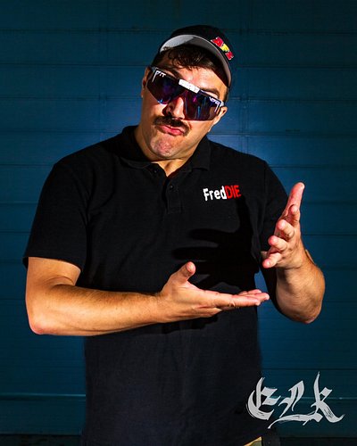 Busted out a classic FredDIE polo shirt at the last @demandlucha show. This is my idea of dressing formally as the Demand Luc...