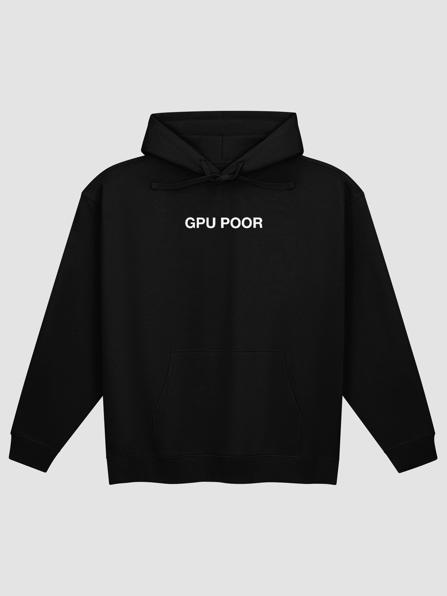 GPU POOR hoodie product image (1)