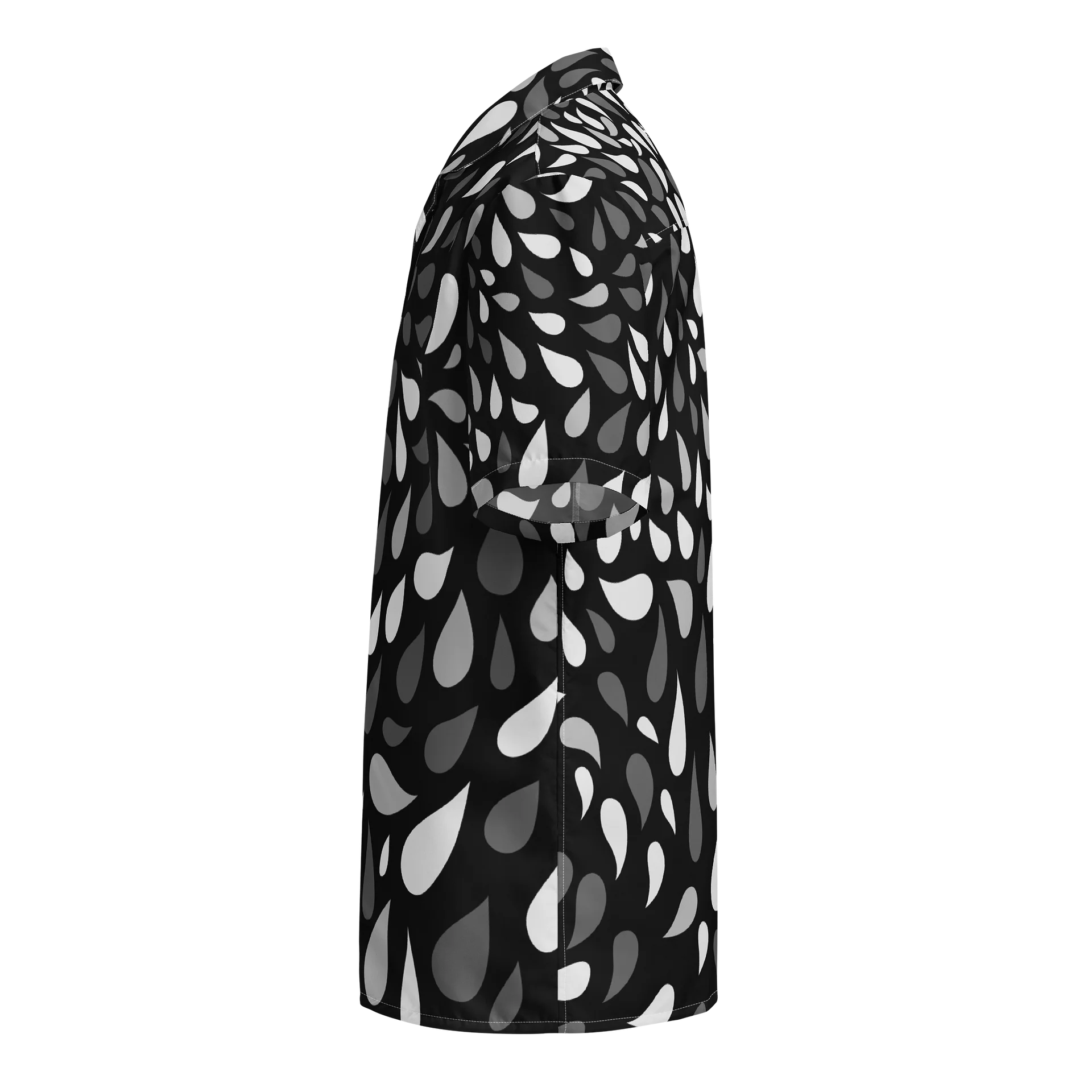 His House Aloha Shirt - Black Wave product image (6)