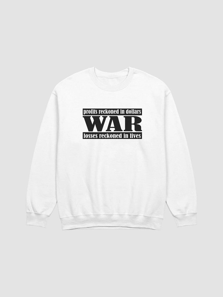 The Cost Of War - Gildan Classic Crewneck Sweatshirt product image (2)