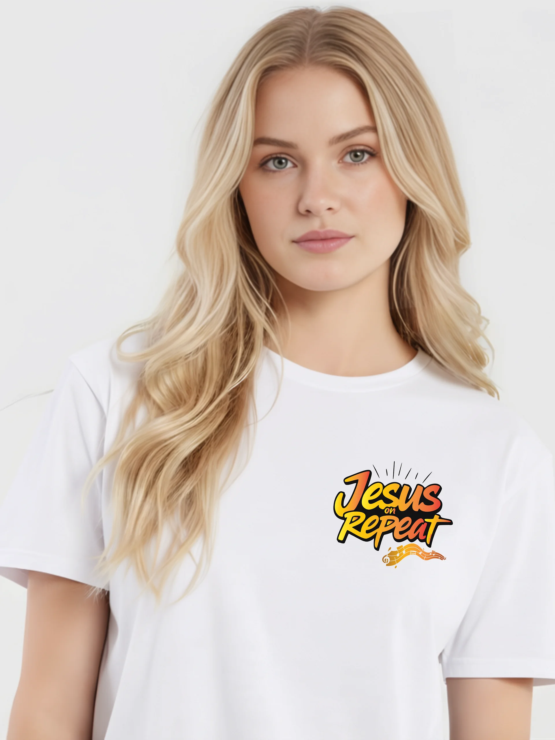 Jesus on Repeat Unisex T-shirt product image (5)
