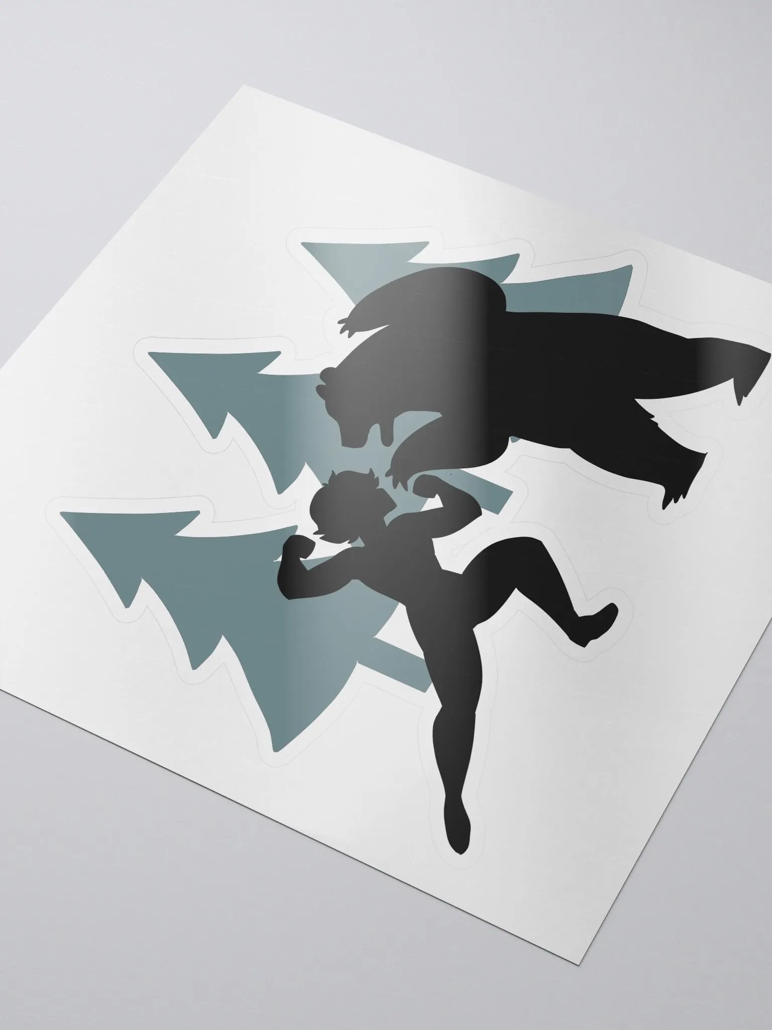 Bear Fight - Stickers product image (3)