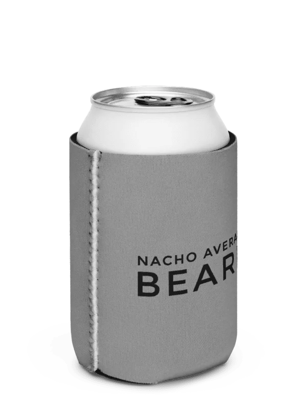 Coozie Can Cooler (Design: Nacho Average Beard) product image (2)