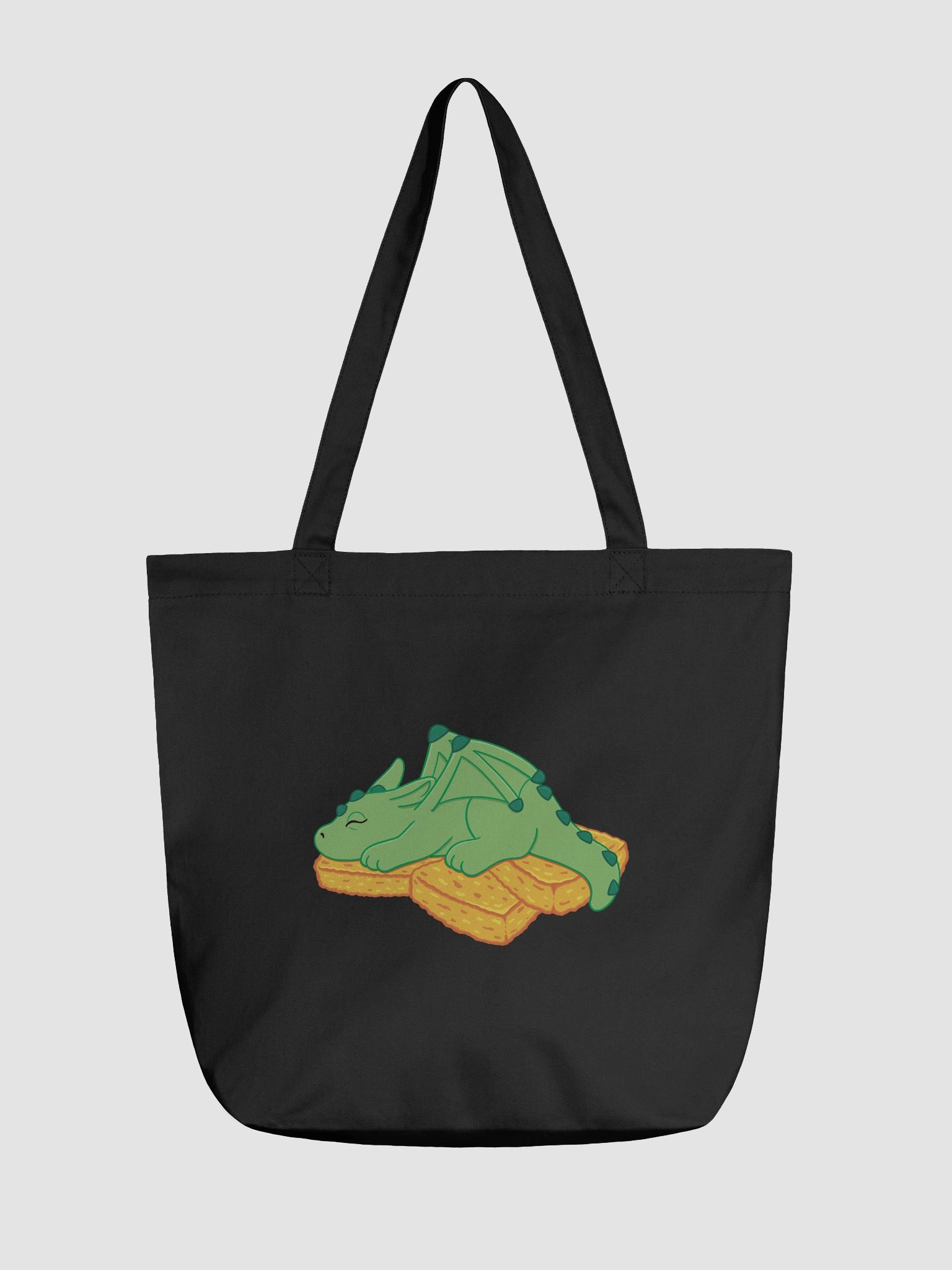 Cronch Eco Cotton Tote Bag - Black product image (1)