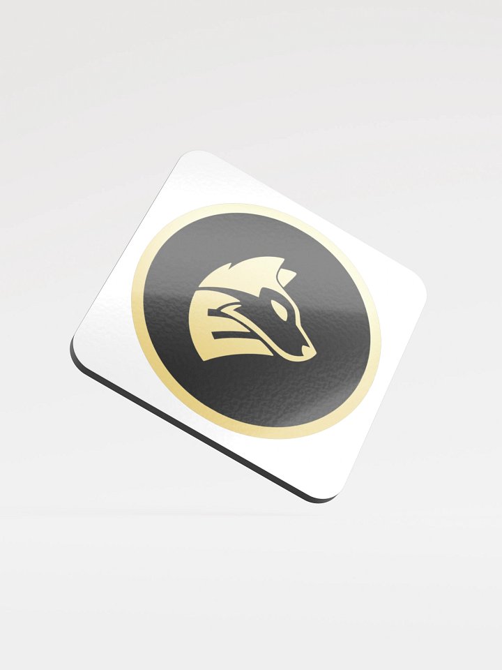Golden Elusive Logo Coaster product image (1)