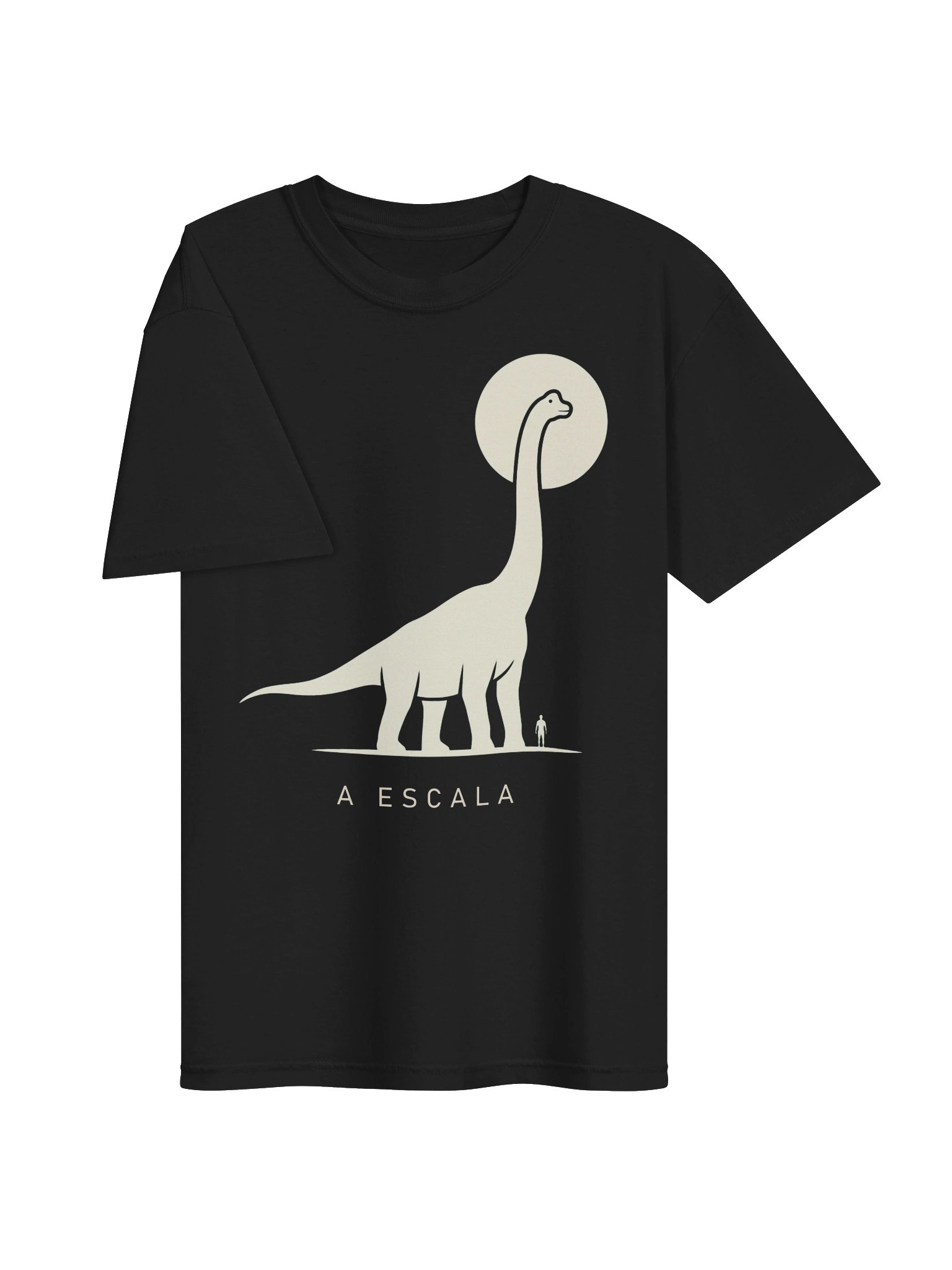 Camiseta A escala: tú eres el humano – PaleoRealms product image (3)