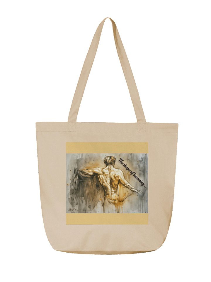 The Shape of Becoming — Organic Cotton Tote product image (2)