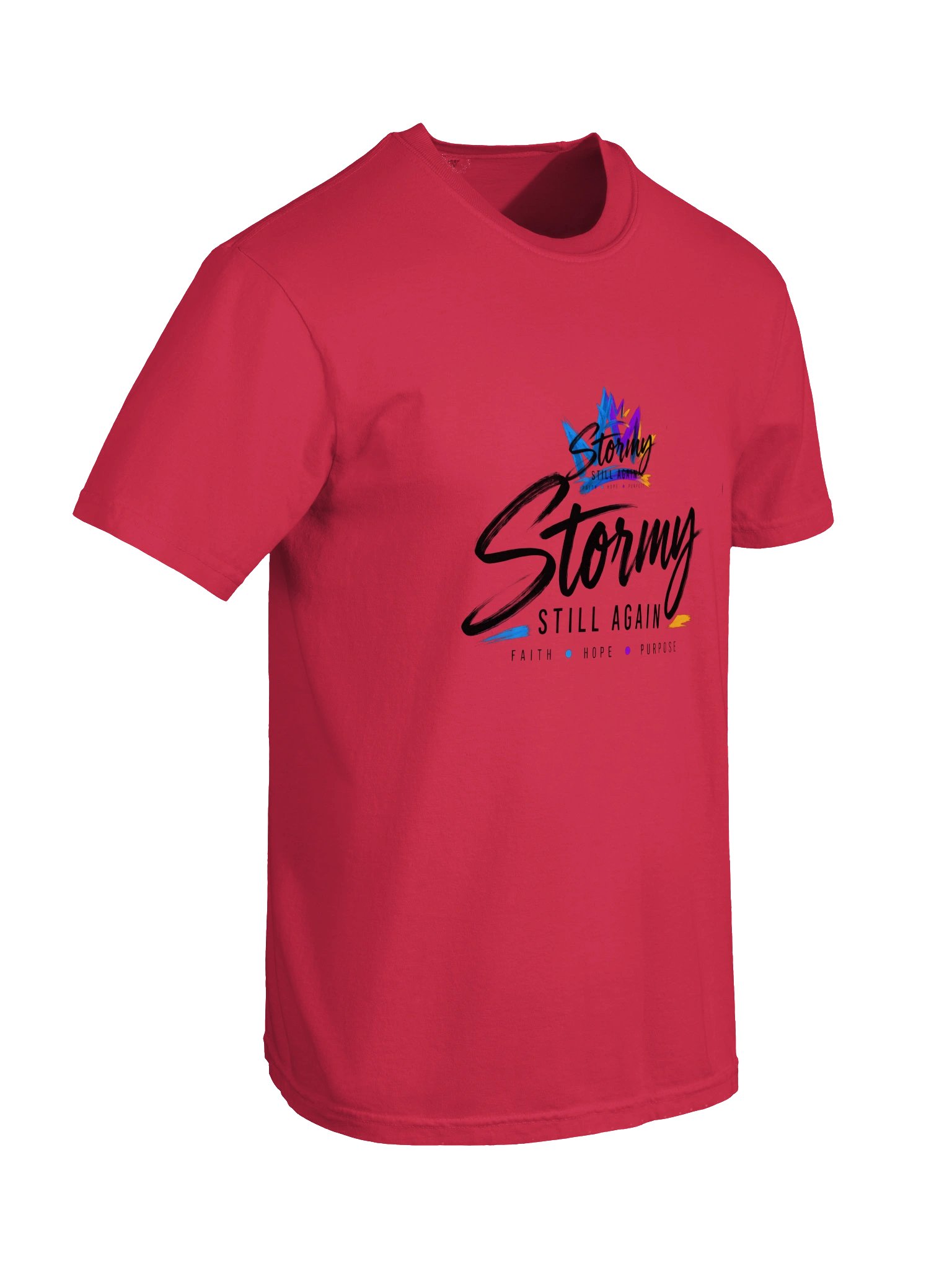 Stormy Faith Purpose Graphic Tee product image (64)