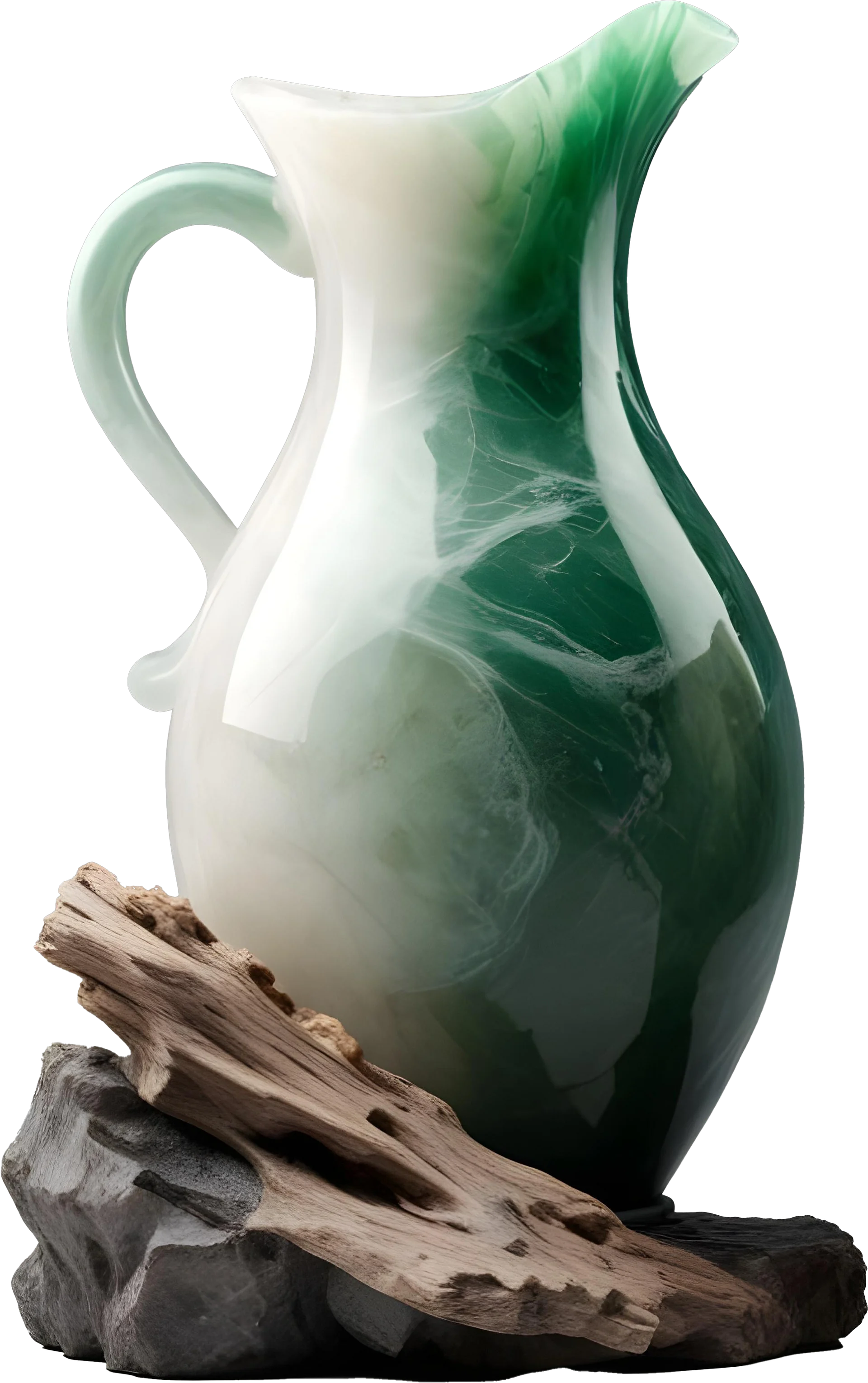 Zen Jade Spa Décor Set – 9 Elegant Pieces + Mystery Gift, PNG product image (2)