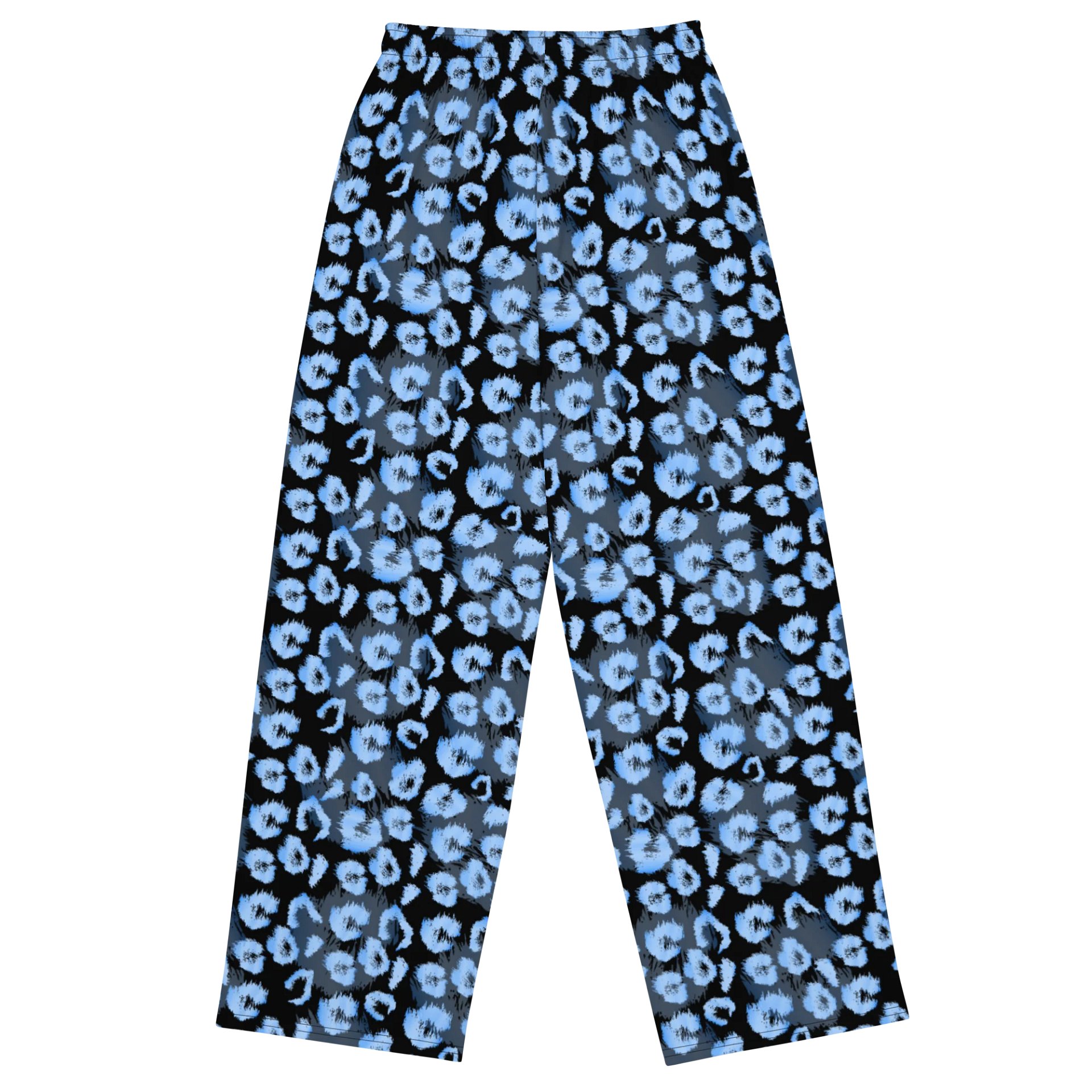 Trendy Animal Print Wide-Leg Pants for Comfortable Wear product image (2)