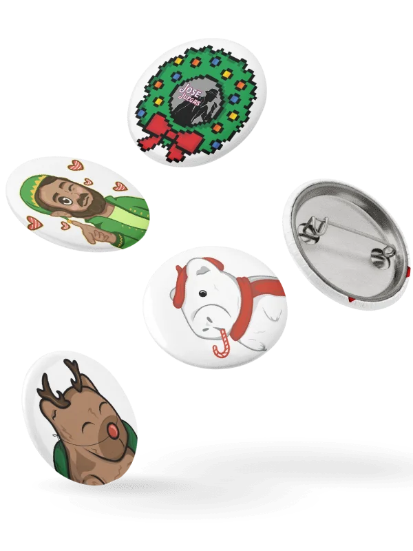 Followmas 2024 Pin Buttons product image (2)