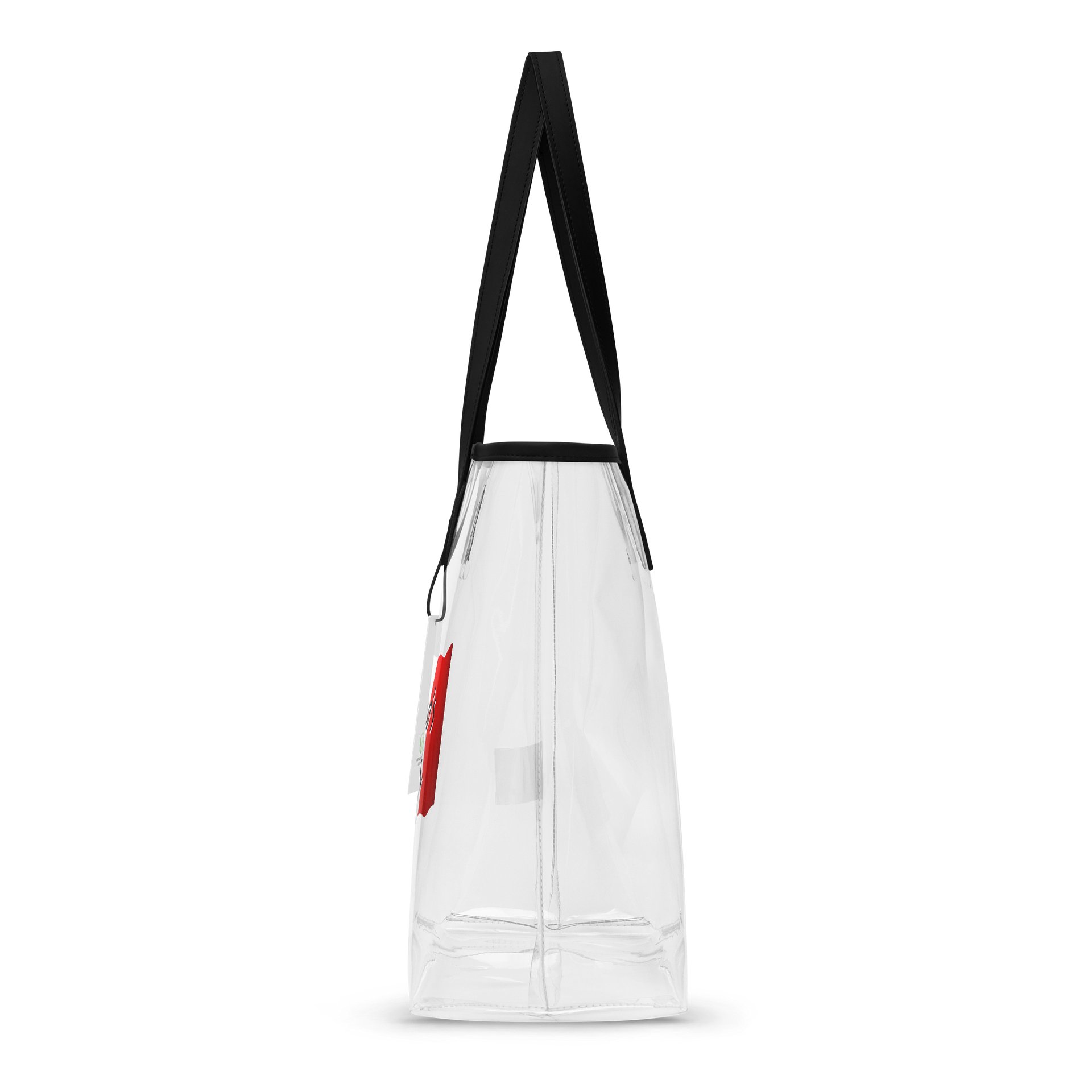Santino's Ny Pizza: Italian Flag Clear Tote Bag product image (2)