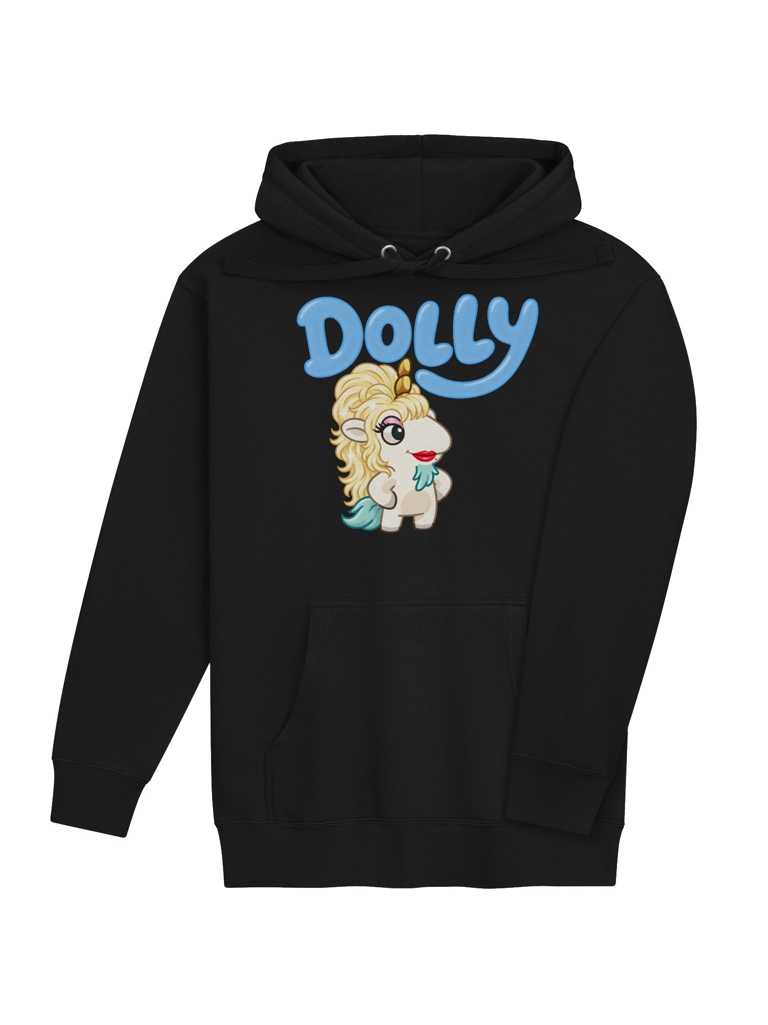 Dolly Unicorse Mashup Shirt & Hoodie | Bluey x Dolly Parton Parody product image (44)