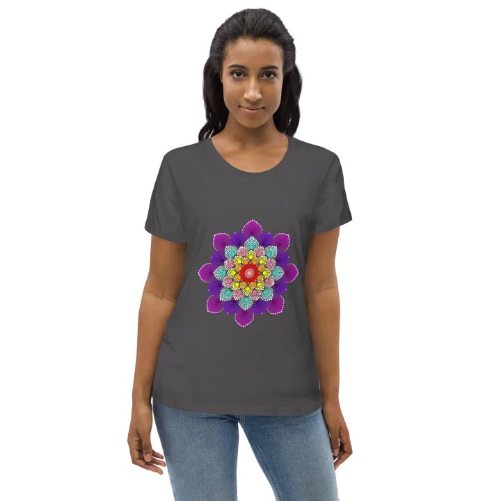 Colorful Dot Mandala Eco T-Shirt product image (7)