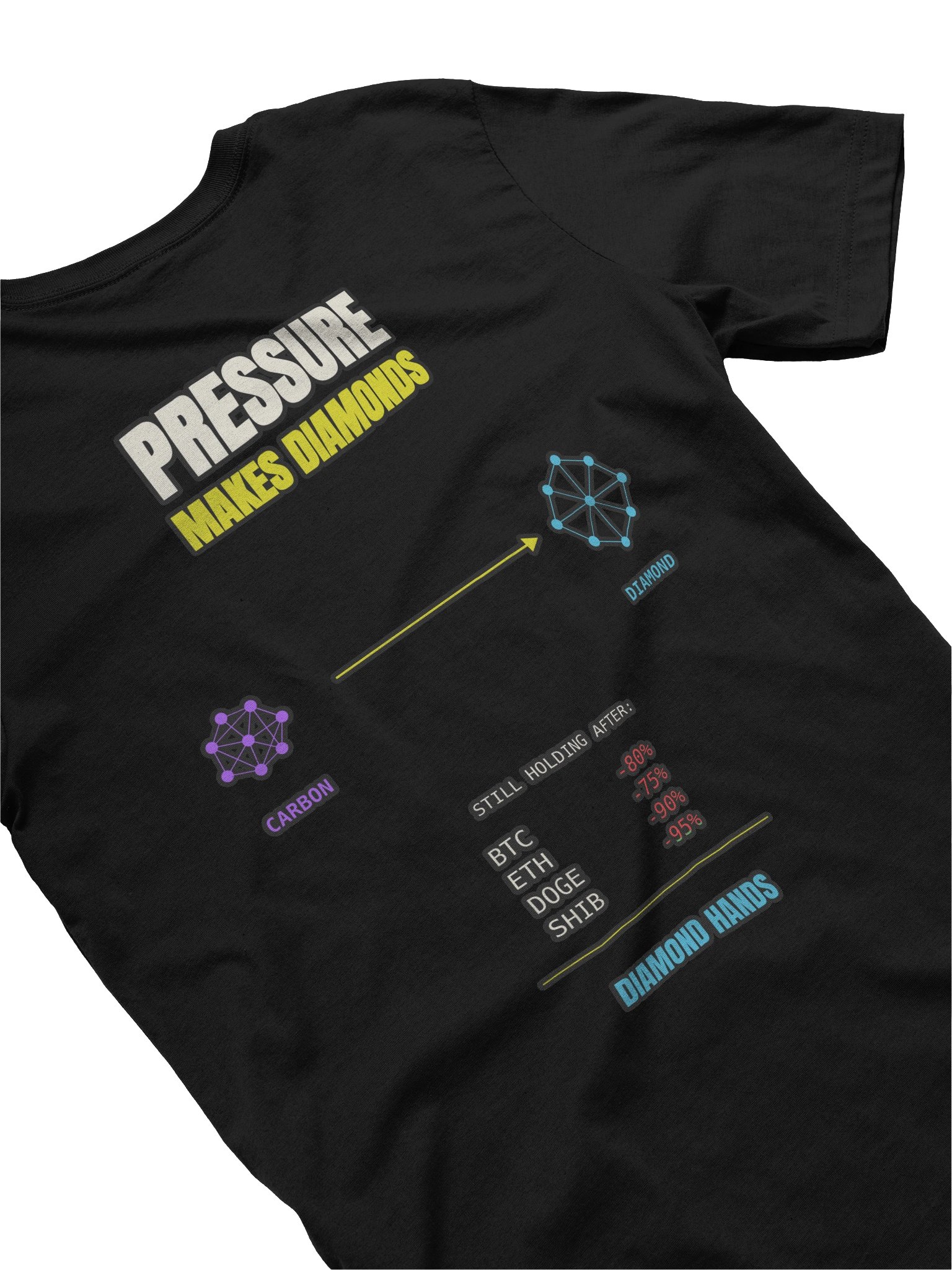 Diamond Hands Graphic Streetwear Tee product image (16)