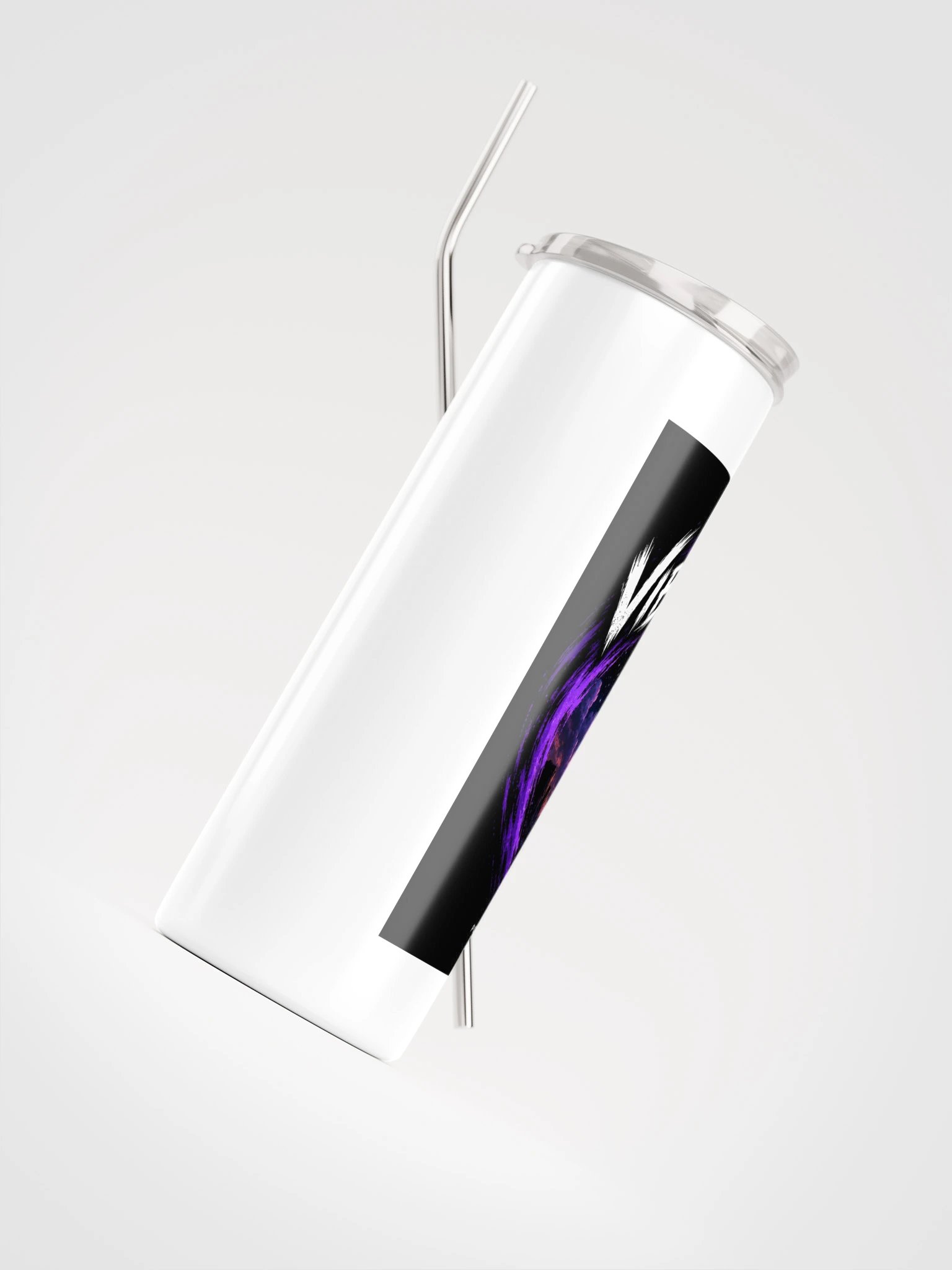 vibethevortex Stainless Steel Tumbler with a Straw product image (7)