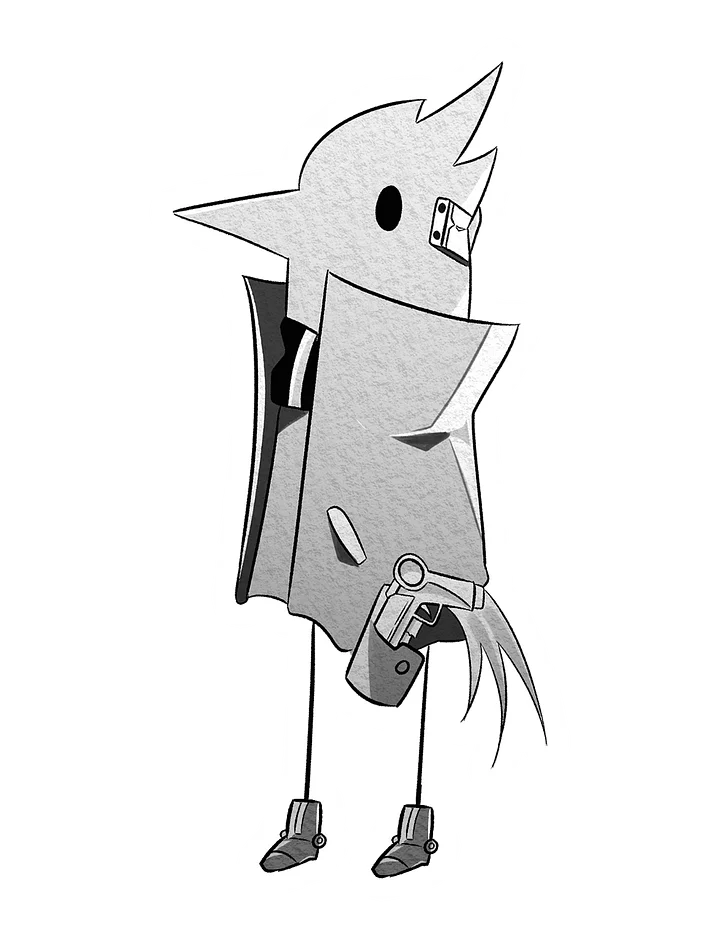 punpun falcodera sticker product image (1)